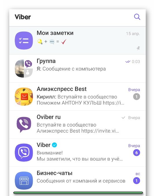 сообщения от юридических лиц